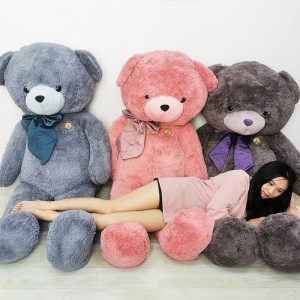 New Cute Factory Price Large Soft Toy Pillow Teddy Bear Stuffed Animals Jumbo Teddy Bear For Wedding