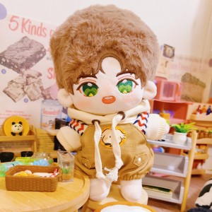 New Fashion Lovely Kpop Doll Stuffed Kpop Plushies Cotton Doll With Clothes For Birthday