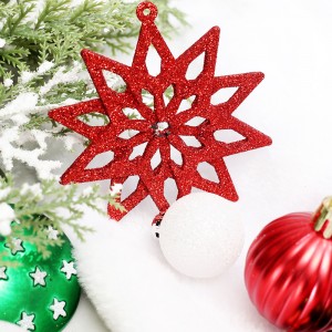 New Styles 12 Colors Mixed 58pcs Box Set Gift Plastic Christmas Balls Hanging Ornament For Sale