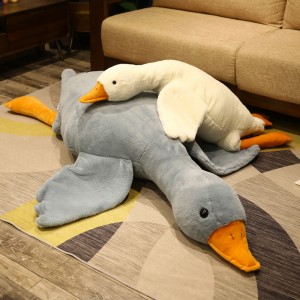 Tiktok Hot Sell Creative Giant Goose Plush Toy For Baby Sleeping Gifts