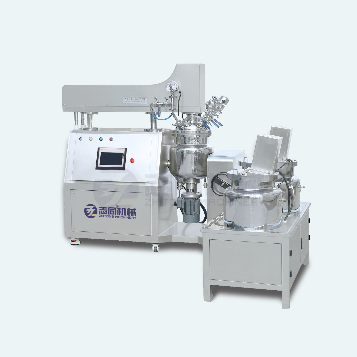 Iilitha ezili-10 zeLab Vacuum Homogenizing Emulsifier Mixer Kettle Equipment Machinery Tank