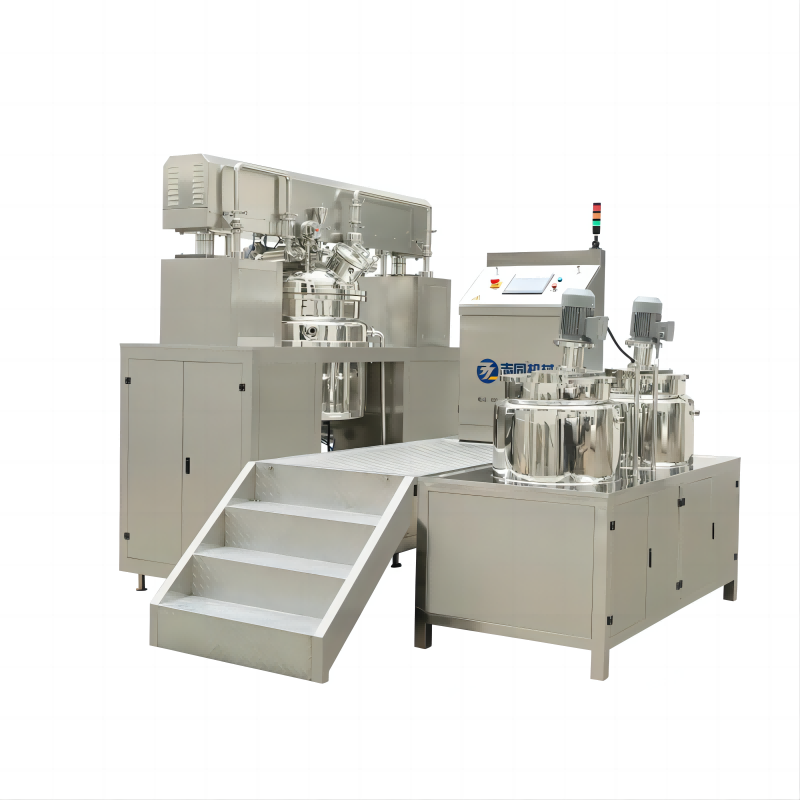 Revolutionizing Emulsification Processes with the Most Advanced PLC Vacuum Homogenizing System