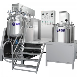Quality Inspection for Good Price Pharmaceutical Ointment Cream Mixer Machine Cosmetic Vacuum Emulsifying Toothpaste Making Equipment