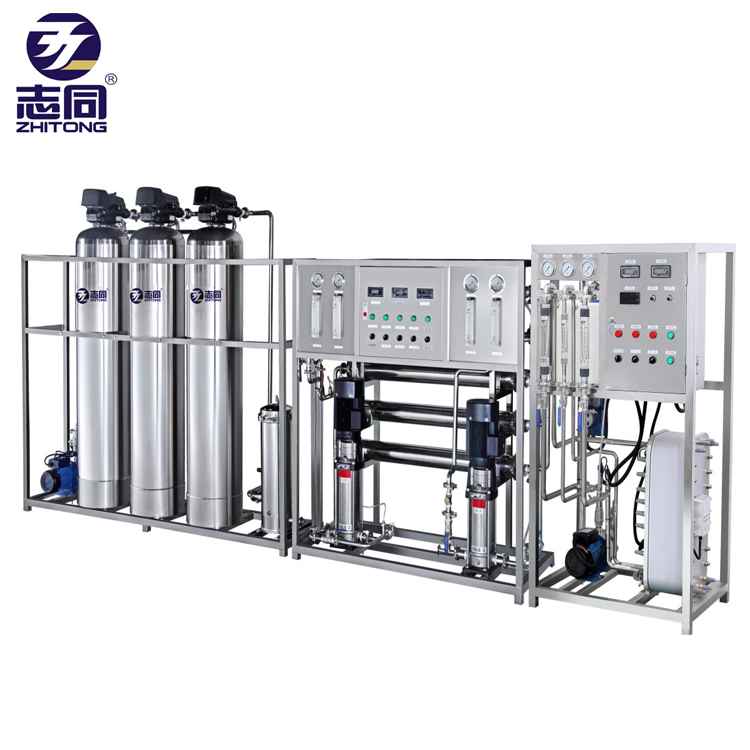 Industrial Stainless Steel RO System Reverse Osmosis Pure Water Treatment Producing Machinery