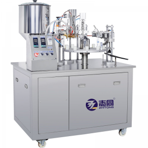 Cosmetic Cream Filling and Sealing Machine