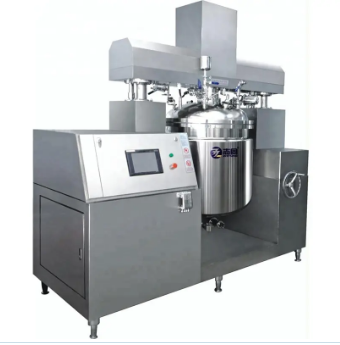 Which products are suitable for the vacuum homogenizer emulsifier?