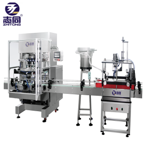 Automatic 4 Heads Liquids Lotions Creams Filling Machine with High Accuracy CE Certificated