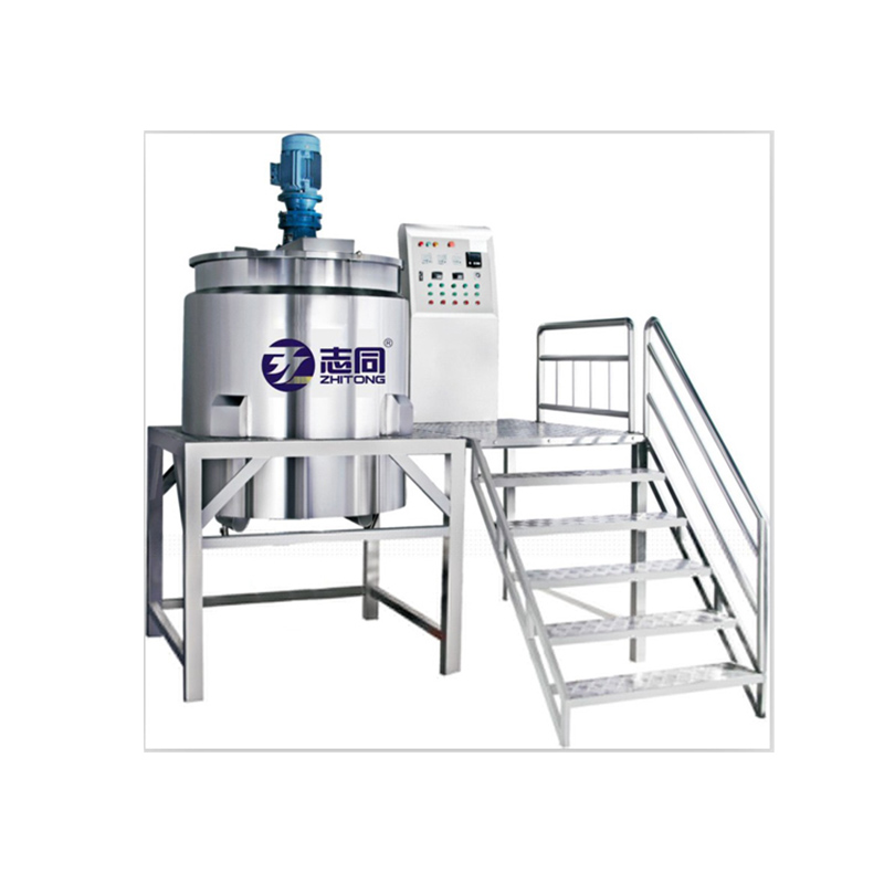 Short Lead Time for Stainless Steel Mixer Heating Homogenizing Tank Detergent Liquid Soap Mixer Machine