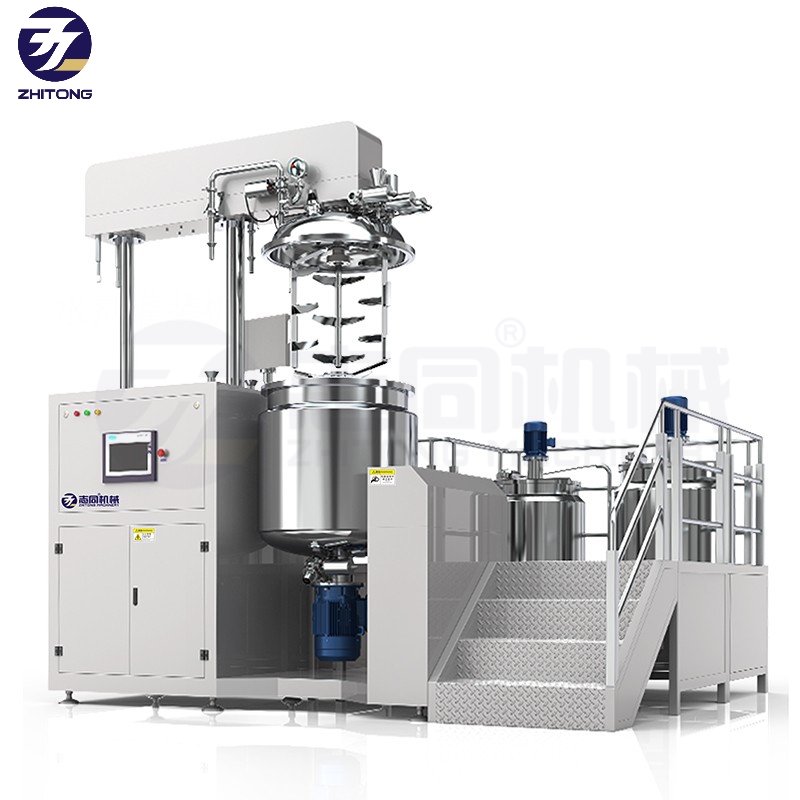 High Shear Emulsification Machinery Body Soft Cream Emulsification Blender  - China Vacuum Homogenizer, Vacuum Homogenizer Emulsifier