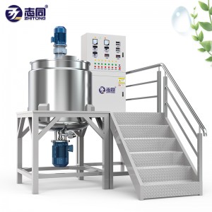 Shampo për detergjent të lëngshëm për larjen e enëve Makineri për bërjen e rezervuarëve të përzierësve të lëngshëm me standardin CE GMP