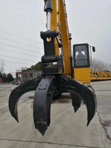 Hot Selling for China Ce Aprroved Mini Small Wheel Excavator Log Grapple for Sale