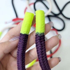 Custom colorful cotton solid rope For Garments