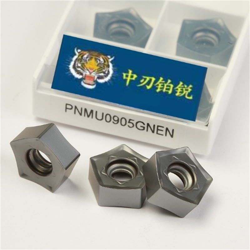 PNMU0905GNEN Goede kwaliteit hardmetalen wisselplaat PVD-coating Iso-kwaliteit snelfreeswisselplaten