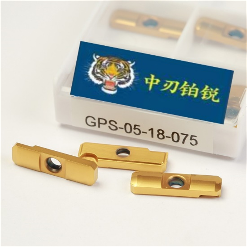 Deep hole drill guide pads and blade carbide inserts GPS-05-18-075 for Iscar