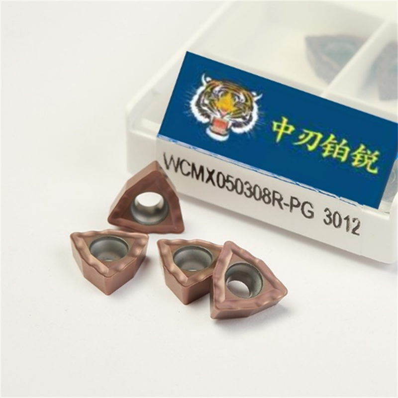 WCMX050308 Cnc Cutting Tools Indexble Carbide U Drilling Cutter Inserts For Hole Making