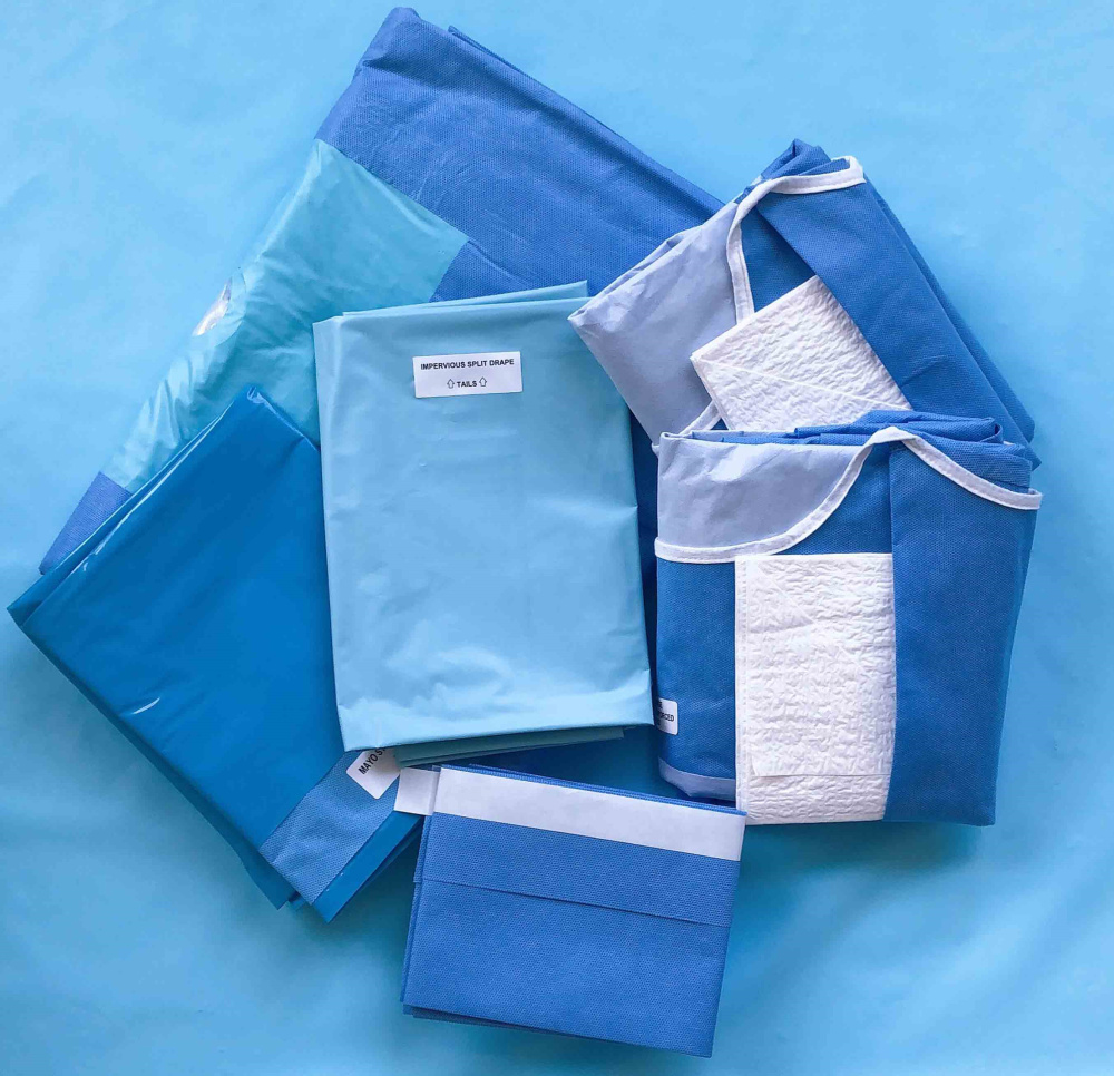 Disposable protective clothing The proper way to wear surgical clothing