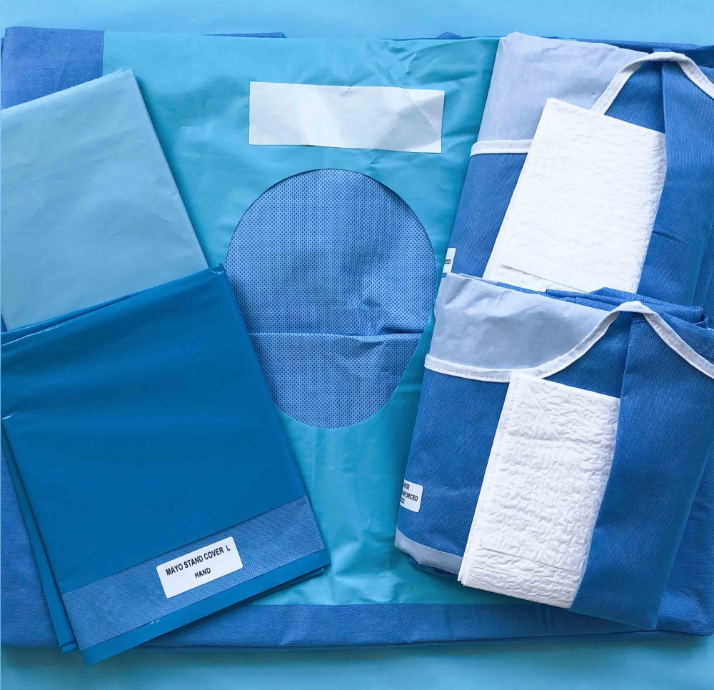 Raw materials for disposable surgical clothing, requirements for operating room staff to wear