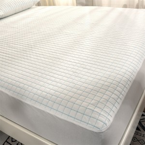 Chinese Professional Custom Size Mattress Protector - Middle Molecules cooling waterproof mattress protector and pillow protector  – ZengChun