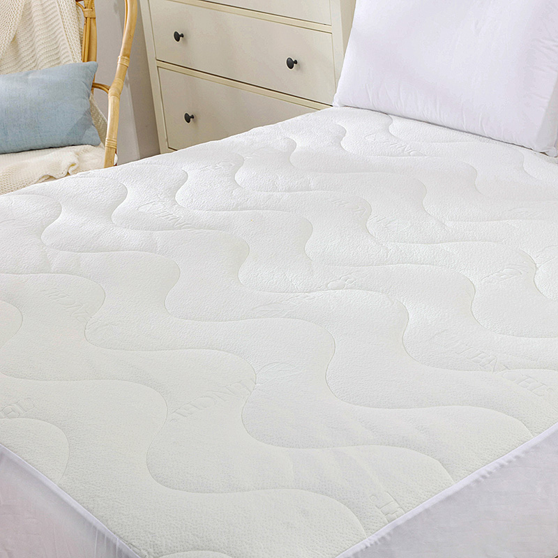 Luxury Soft Tencel Cooling Factory Modern Design Quilted Mattress Pad Cover