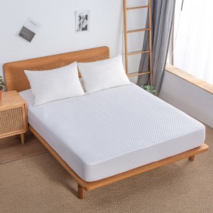 2022 High quality ultrasonic quilted mattress pad - Premium super soft Pinsonic quilt waterproof mattress cover / mattress protector  – ZengChun