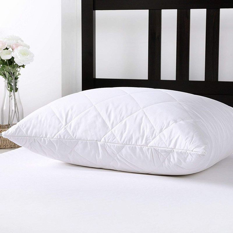 Excellent quality Butterfly Pillow Cases - Standard quilted anti dust mite pillow protector /cover  – ZengChun detail pictures