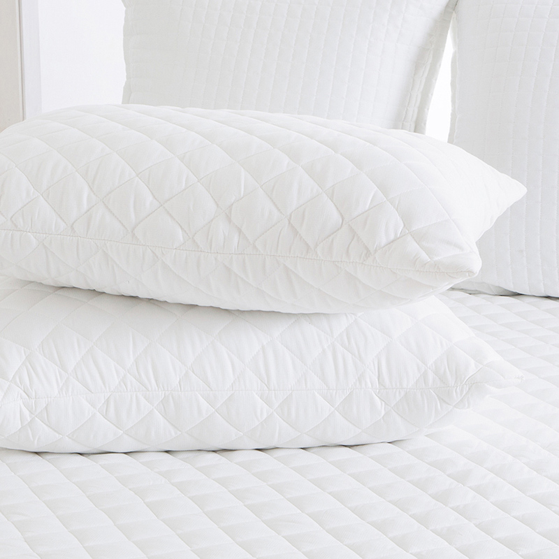 Standard quilted anti dust mite pillow protector /cover