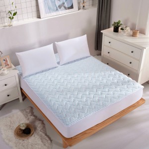 Reasonable price Outdoor Mattress Cover - Cooling breathable Jacquard removable comfortable quilted mattress pad – ZengChun