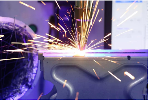 Application of laser welding machine