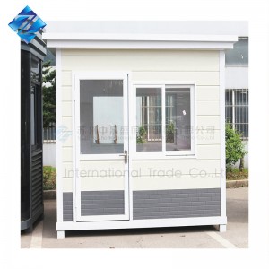 Factory Direct Customized Prefabricated Guard House Sentry Box Security Booth Movable Tiny Houses