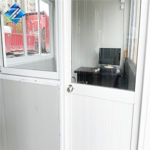 Cheap Outdoor Portable Sentry Box Security Guard Booth Prefabricated Guard House