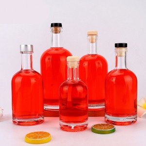 250ml 375ml 500ml 750ml 1000ml whiskey vodka spirits glass bottle manufacturer