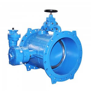 Safe and reliable Butterfly valve with integral...