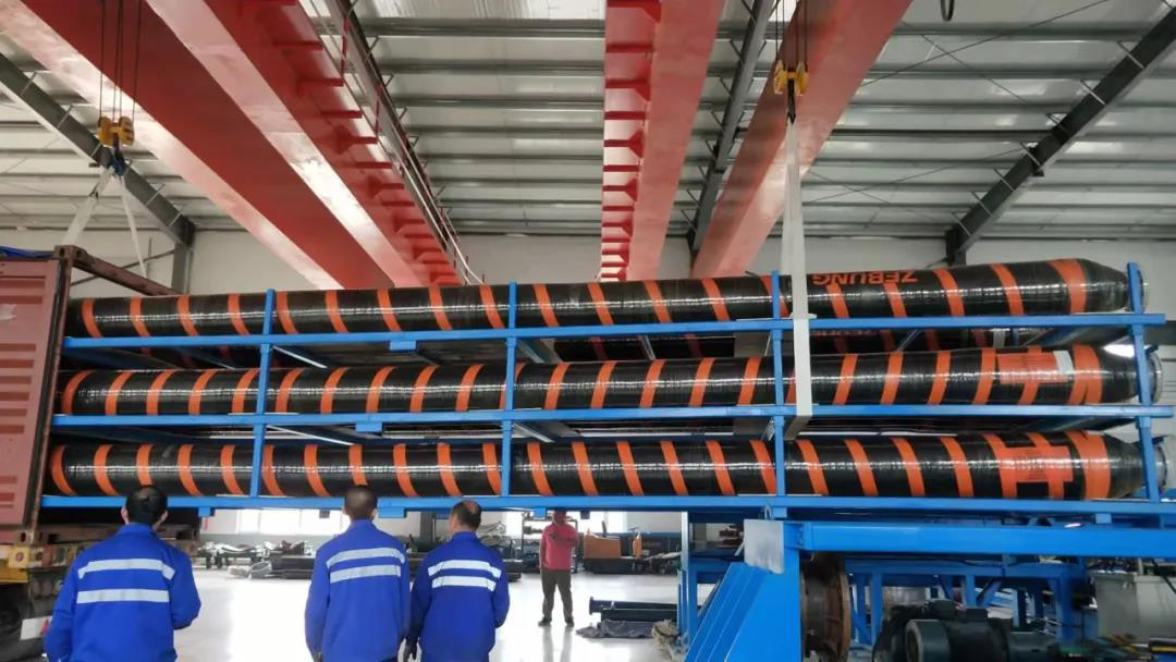 Marine floating LPG hoses are ready to send to Indonesia