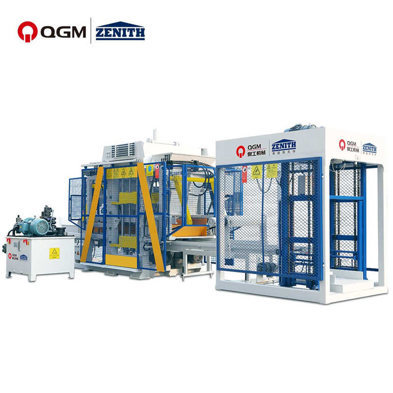 Factory wholesale Concrete Block Forming Machine - QT6 Automatic Block Making Machine – Zenith