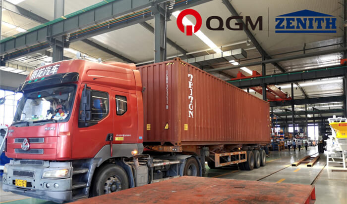 New Project Shipment | Brand New ZN900C Block Making Machine was Delivered From QGM to Bangladesh