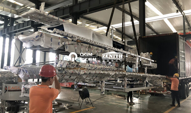 QGM New ZN1200C Fully Automatic Block Plant to Mexico- Helping Local Reconstruction After Mexico Earthquake