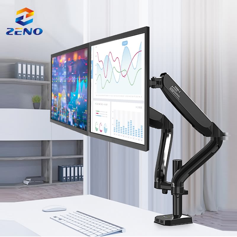 Dual screen monitor arms DS90-2 (1)