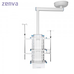 Ceiling Single Arm Surgical Pendant with Gas outlet