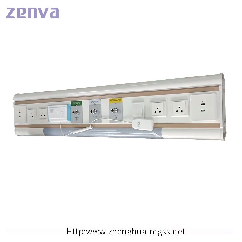 2022 High quality Bed Head Panel - Aluminum Alloy Medical Gas Wall Bed Head Unit for Hospital Room – Zhenghua
