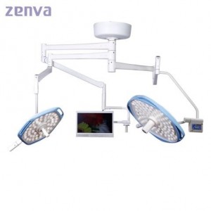 Hospital Medical Operation Theatre Room Double Dome Shadowless Surgery LED OT Lamp Surgical Operating Light