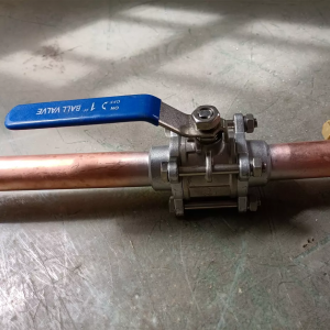 1/2 3/4 1 inch threaded Low Pressure Ball Valve for Medical Gas Pipeline System