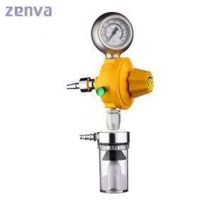 Suction Regulator With 1L Suction Jar Medical Vacuum Regulator With 2L Canister Vacuum Bottle Suction Machine Double Jar