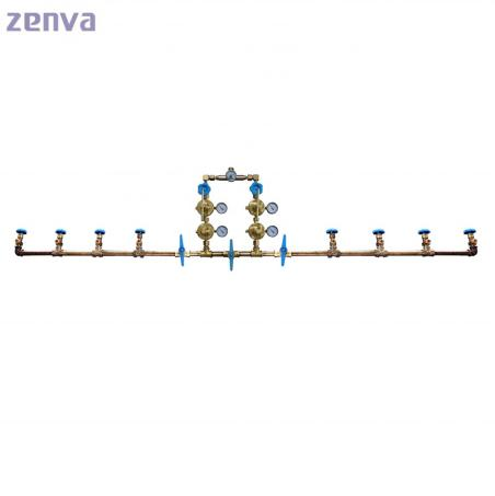 Best quality Semi Automatic Oxygen Manifold 2×3 – medical gas supply system hospital oxygen manifold system – Zhenghua