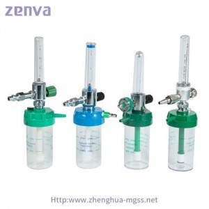 Medical Oxygen Flowmeter with Humidifier Bottle