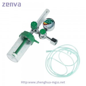 Oxygen Regulator Oxygen Flowmeter With Humidifier Oxigen Flow Meter Regulator
