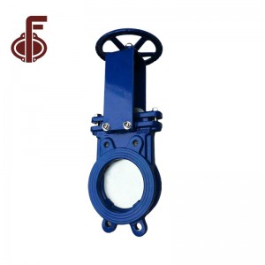 Factory Cheap Hot Stainless Steel Gate Valve - Ductile iron PN10/16 wafer Support Knife Gate Valve – Zhongfa