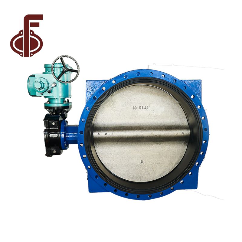 Large Diameter Electric Flange Butterfly Valves Featured Image