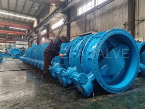 Flange Type Double Offset Butterfly Valve