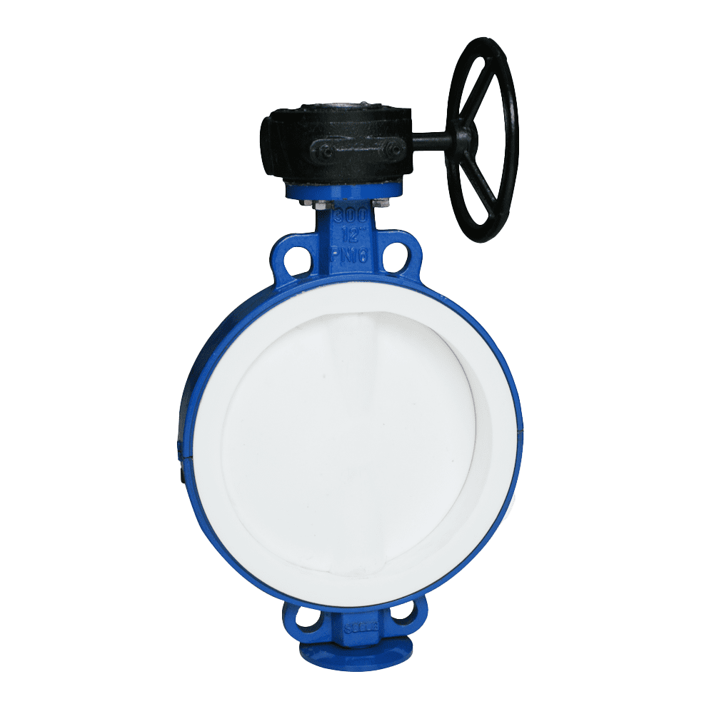 PTFE Full Lined Wafer Butterfly Valve