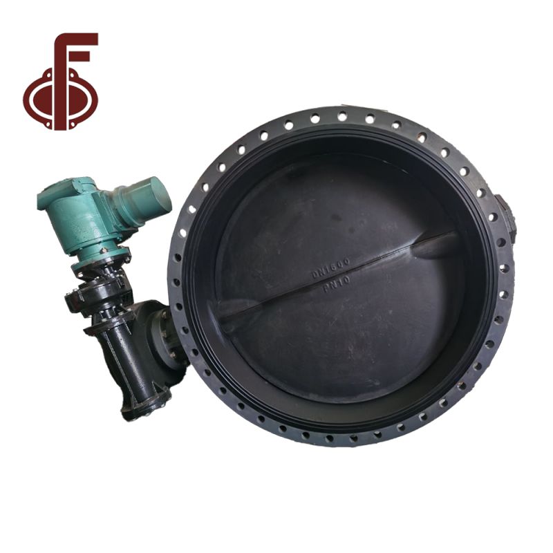 Rubber Full Lined Flange Type Butterfly Valve